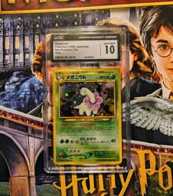 Pokemon Meganium 1999 Neo Premium File CGC 10 Holo Japanese SWIRLED UP! - Image 1