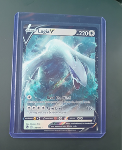 Pokemon TCG Lugia V 138/195 Silver Tempest Holo Ultra Rare EN 2022 HP220 - Image 1