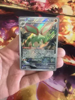 Flygon 101/094 Phantasmal Flames Pokemon NM Illustration Rare IR - Image 1