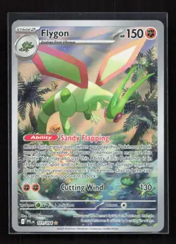 Flygon 101/094 Illustration Rare Phantasmal Flames Pokemon NM - Image 1