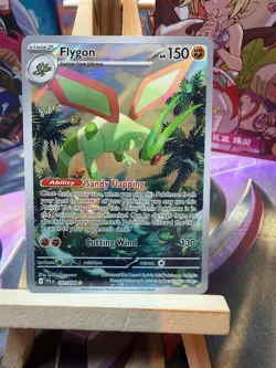 Flygon 101/094 Illustration Rare Phantasmal Flames Pokemon NM - Image 1