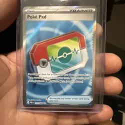 Poke Pad 113/88 Full Art Hyper Double Rare Pokemon TCG Perfect Order ME03 NM - Image 1
