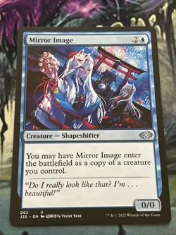 Mirror Image NM Magic the Gathering MTG Jumpstart 2022 - Image 1