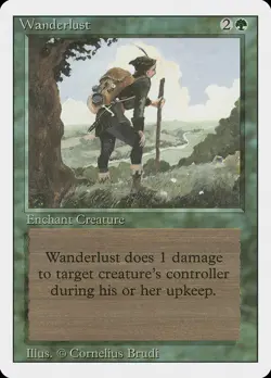 1x Wanderlust - LP - Revised Edition - SPARROW MAGIC mtg - Image 1