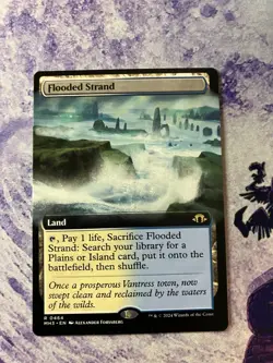 Flooded Strand (Extended Art) Modern Horizons 3 Regular - Image 1