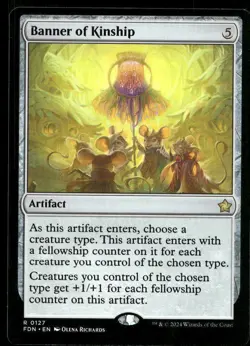 BANNER OF KINSHIP FOUNDATIONS MAGIC: THE GATHERING LP - Image 1