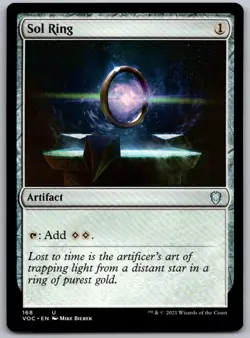 Sol Ring 168 Uncommon Commander: Innistrad: Crimson Vow Magic: The Gathering NM - Image 1
