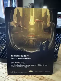 Sacred Foundry (Borderless) Edge of Eternities Regular - Image 1