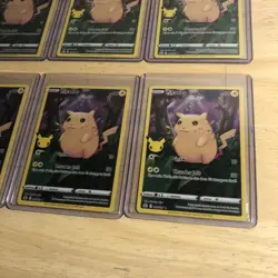 10x Lot Pokemon TCG Celebrations Pikachu 005/025 Full Art - Image 5