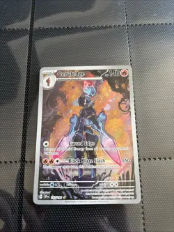 Pokemon TCG Ceruledge 197/191 Illustration Rare Surging Sparks. - Image 1