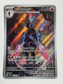 Pokemon TCG Ceruledge 197/191 Illustration Rare Surging Sparks - Image 1