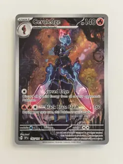 Pokemon TCG Ceruledge 197/191 Surging Sparks Illustration Rare P-Fresh - Image 1