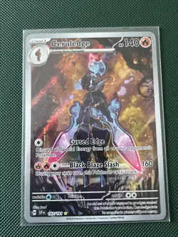 Pokemon TCG Ceruledge 197/191 Illustration Rare Surging Sparks - Image 1