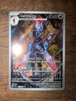Pokemon TCG Ceruledge 197/191 Illustration Rare Surging Sparks - Image 1