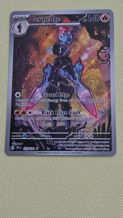 Pokemon TCG Ceruledge 197/191 Illustration Rare Surging Sparks - Image 1