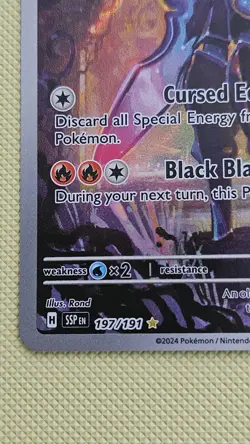 Pokemon TCG Ceruledge 197/191 Illustration Rare Surging Sparks - Image 3