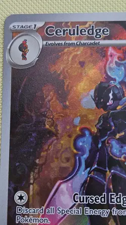 Pokemon TCG Ceruledge 197/191 Illustration Rare Surging Sparks - Image 4