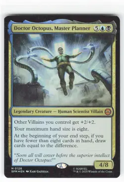 Doctor Octopus, Master Planner 128 Marvel's Spider-Man NM M Foil - Image 1