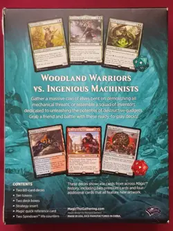 Magic The Gathering DUEL DECKS ELVES VS INVENTORS New Sealed Box Set MTG - Image 2