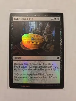 Bake into a Pie (Foil) - Foundations - LP - Common - Instant - MTG Magic - Image 1