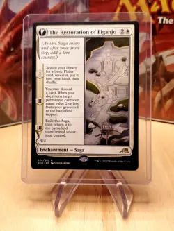 The Restoration of Eiganjo Architect of Restoration Neon Dynasty MTG - NM - Image 1