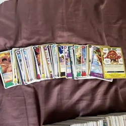 One Piece TCG 900 Cards Bulk Lot, Common/Uncommons with Don cards and some holos - Image 2
