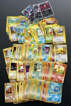 Vintage Japanese Pokemon Lot - 170+ Cards, Neo, 20th Anniversary - Image 1
