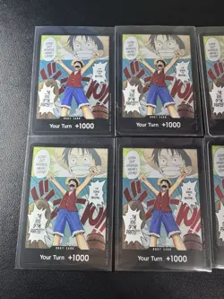 One Piece Card Game DON!! Alternate Art Romance Dawn Set of 10 OP01 English - Image 2