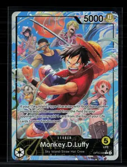 One Piece Monkey.D.Luffy (Alt Art) Adventure on Kami's Island L • OP15-098 - Image 1
