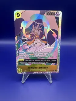 Jewelry Bonney OP13-108 SR - Carrying On His Will - One Piece CCG English - Image 1