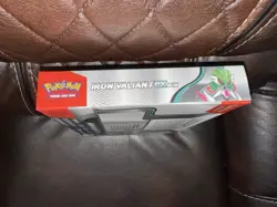 Pokemon TCG Iron Valiant ex Box Factory Sealed Display with 4 Booster Packs - Image 4