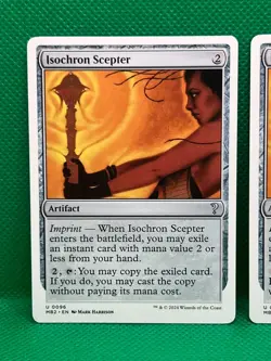 MTG Isochron Scepter(White Border) - Mystery Booster 2 - Regular x2 - Image 2