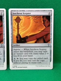 MTG Isochron Scepter(White Border) - Mystery Booster 2 - Regular x2 - Image 3