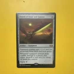 Magic: The Gathering Sword of Feast and Famine Double Masters Mythic Regular - Image 1