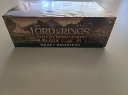 Magic The Gathering Lord of the Rings Tales Middle-Earth Draft Booster Box New! - Image 2