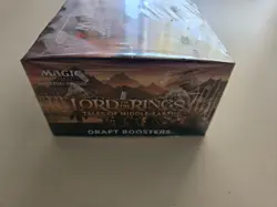 Magic The Gathering Lord of the Rings Tales Middle-Earth Draft Booster Box New! - Image 4