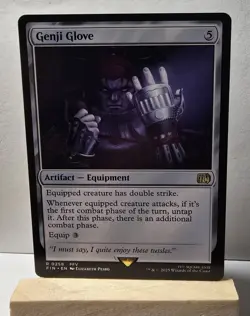 MTG - Genji Glove Final Fantasy Regular NM Unplayed - Image 1