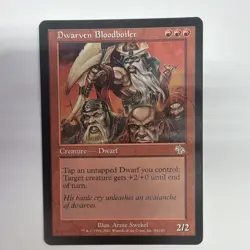 Wizards of the Coast Dwarven Bloodboiler 84/143 Judgment Common English 2002 - Image 1