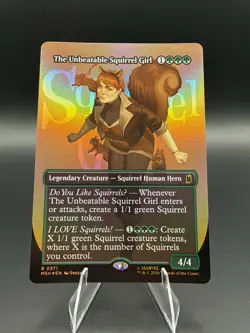 The Unbeatable Squirrel Girl (Borderless) Marvel Super Heroes Foil - Image 1