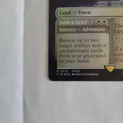 Ishgard, the Holy See Borderless Foil - Final Fantasy MTG NM never played 0310 - Image 5