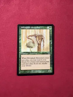Silverglade Elemental - Mercadian Masques Magic The Gathering MTG Vintage - Image 1