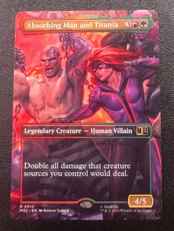 Absorbing Man and Titania - Borderless - Marvel Super Heroes Commander 510 - NM - Image 1