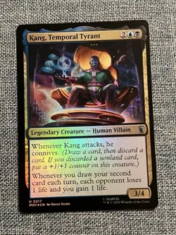 Kang, Temporal Tyrant 217 Marvel Super Heroes Magic: The Gathering Foil NM - Image 1