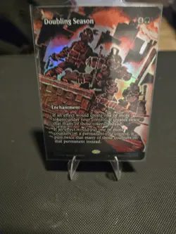 Doubling Season (Borderless) Teenage Mutant Ninja Turtles Source Material Foil - Image 1