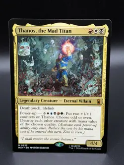 MTG: Marvel Super Heroes ~ Thanos, the Mad Titan (Mythic) #233 - Image 1