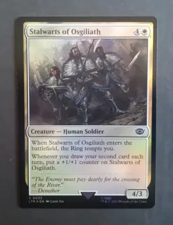 MTG Stalwarts of Osgiliath Foil C 0033 Mint The Lord Of The Rings Common - Image 1