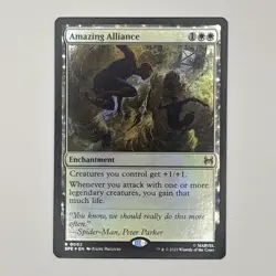 MTG Marvel Spider-Man Amazing Alliance #0002 Foil NM - Image 1