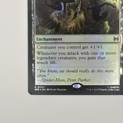 MTG Marvel Spider-Man Amazing Alliance #0002 Foil NM - Image 4