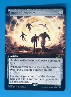 Door of Destinies (Extended Art) Commander: Marvel Super Heroes Regular - Image 1