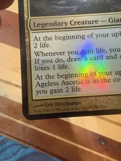 Oversized - Oloro, Ageless Ascetic FOIL English Mtg Card Magic Commander LP - Image 5
